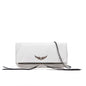 Wing Logo Black Leather Chain Clutch Bag – Minimal Luxury Crossbody PurseCompact, elegant, and versatile—this is the kind of bag that completes your outfit without trying too hard
