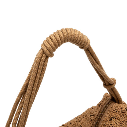 Boho Crochet Bag for Women | Elegant Hand-Woven Handbag for Beach, Travel, and Daily Use