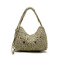 Bolsa Crochet Boho para Mujer | Bolso Tejido a Mano Elegante para Playa, Viajes y Uso Diario