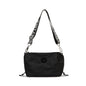 Lightweight Nylon Crossbody Bag – Lavender Shoulder Bag with Adjustable Logo Strap