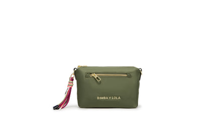 A stylish compact crossbody bag designed for everyday elegance. Featuring a lightweight nylon body in soft purple with gold-tone accents and a playful tassel strap, it’s perfect for daily outings, travel, and casual chic look