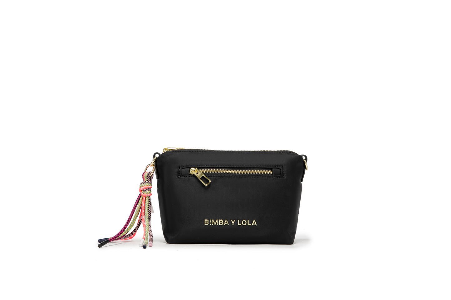 A stylish compact crossbody bag designed for everyday elegance. Featuring a lightweight nylon body in soft purple with gold-tone accents and a playful tassel strap, it’s perfect for daily outings, travel, and casual chic look