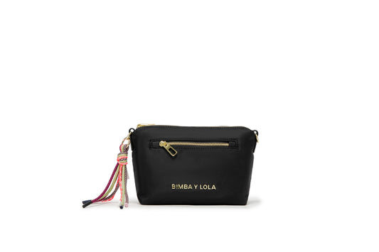 A stylish compact crossbody bag designed for everyday elegance. Featuring a lightweight nylon body in soft purple with gold-tone accents and a playful tassel strap, it’s perfect for daily outings, travel, and casual chic look