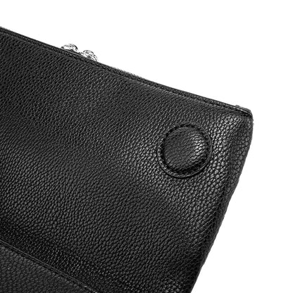 Make a bold statement with this edgy yet elegant studded crossbody bag. Designed for modern fashion lovers, this piece combines textured leather with sparkling metal studs, creating the perfect balance of luxury and street style.