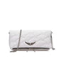 Soft Quilted Crossbody Bag | Women's Metal Chain Zipper Shoulder Bag